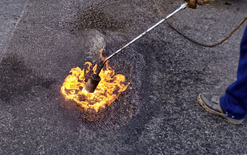 Waren Mill flat roofing repairs